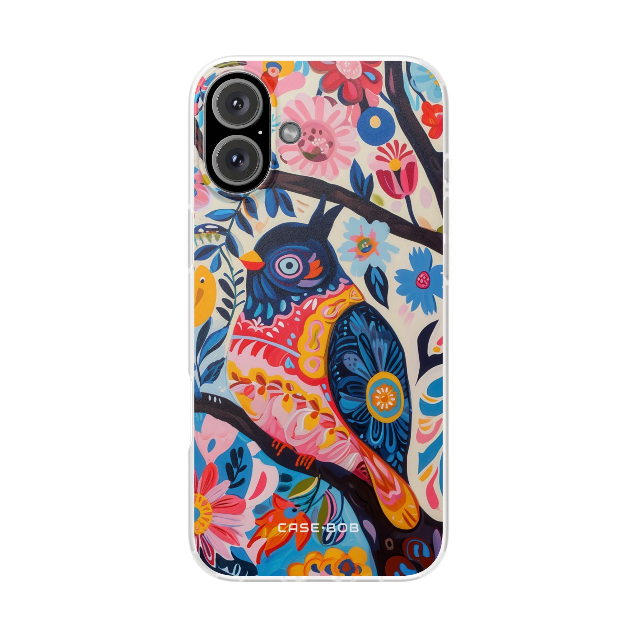 Owl Bloom iPhone 16 Plus Case - Soft