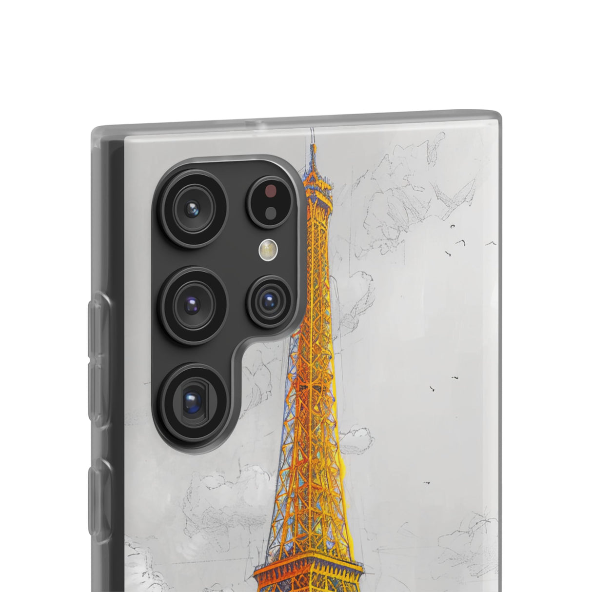 Autumnal Parisian Glow | Flexible Phone Case for Samsung Galaxy