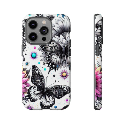 Butterfly Bloom iPhone 14 Pro Case - Tough