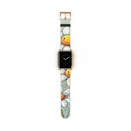 Smiling Daisies Burst - Watch Band