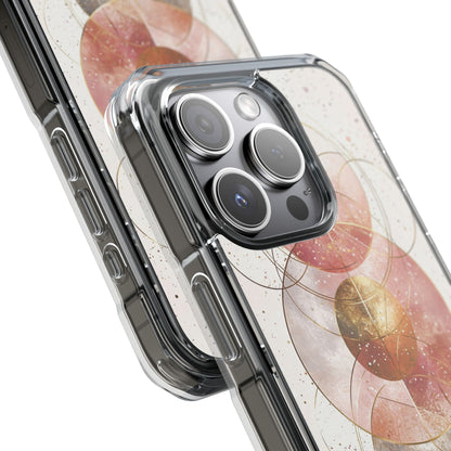 Circle Envelops Light iPhone Case - Impact