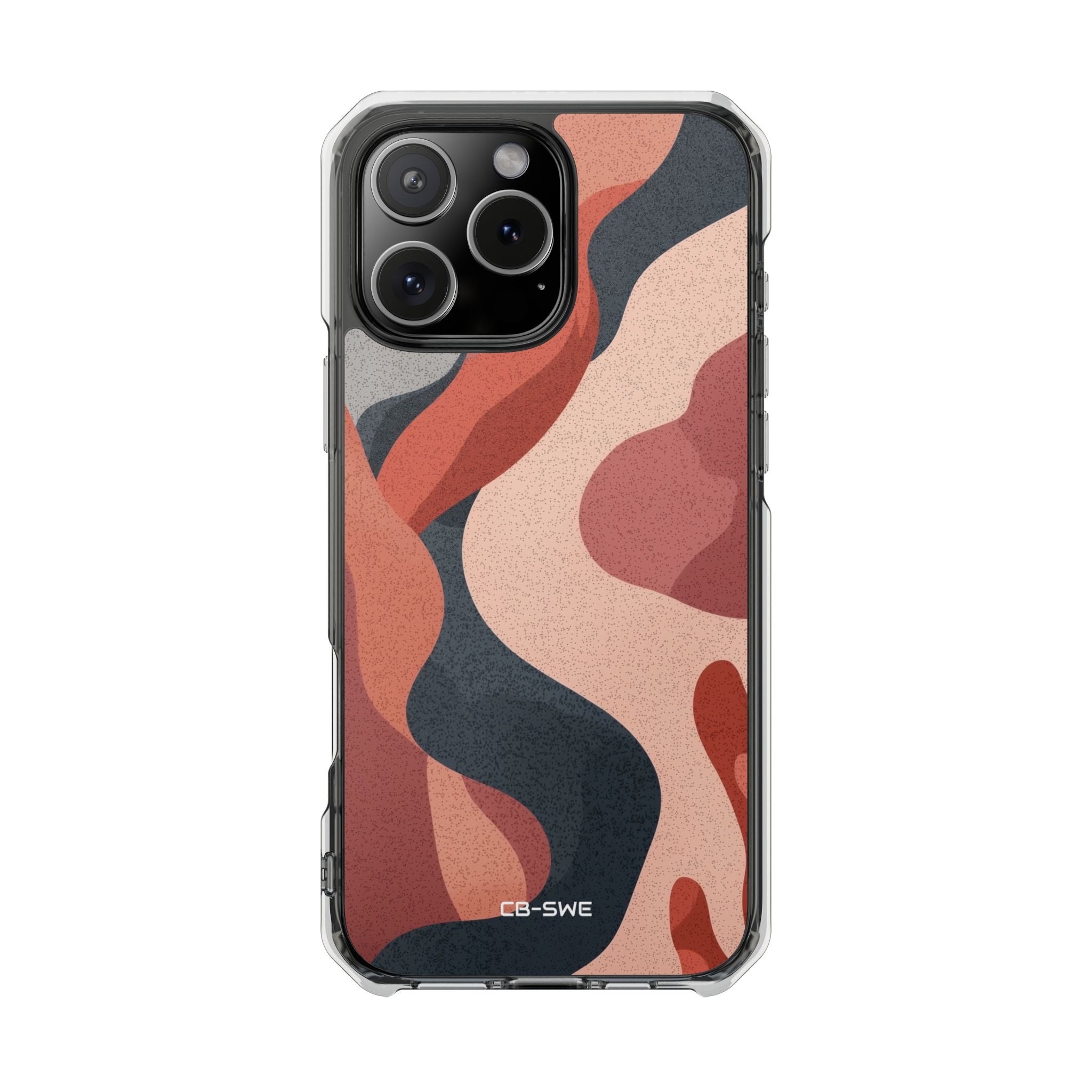 Flowing Earth Tones iPhone Case - Impact