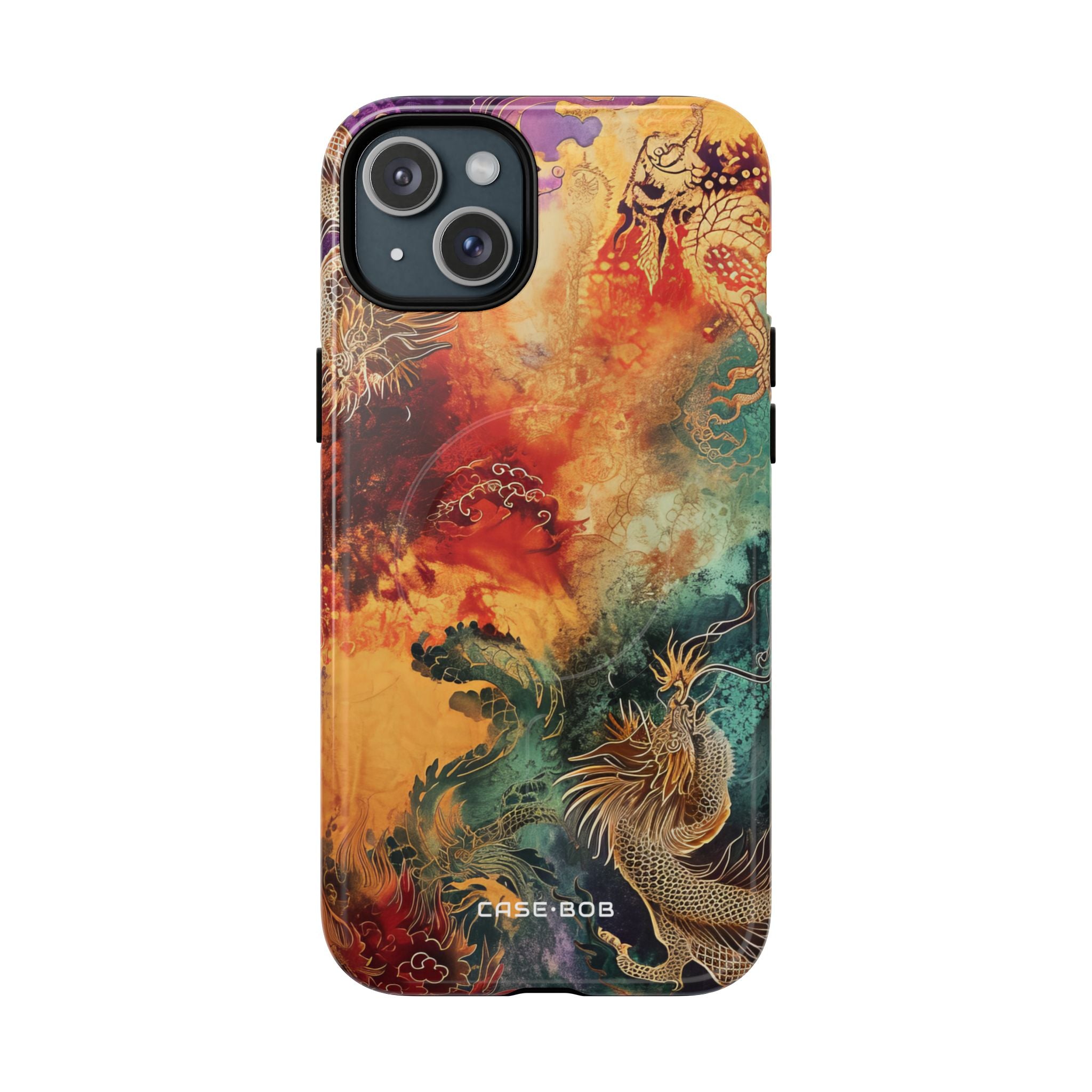 Dragon Ember iPhone 15 Plus Case - Tough+