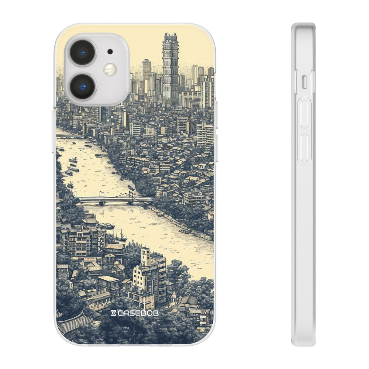 Nostalgic Metropolis | Flexible Phone Case for iPhone