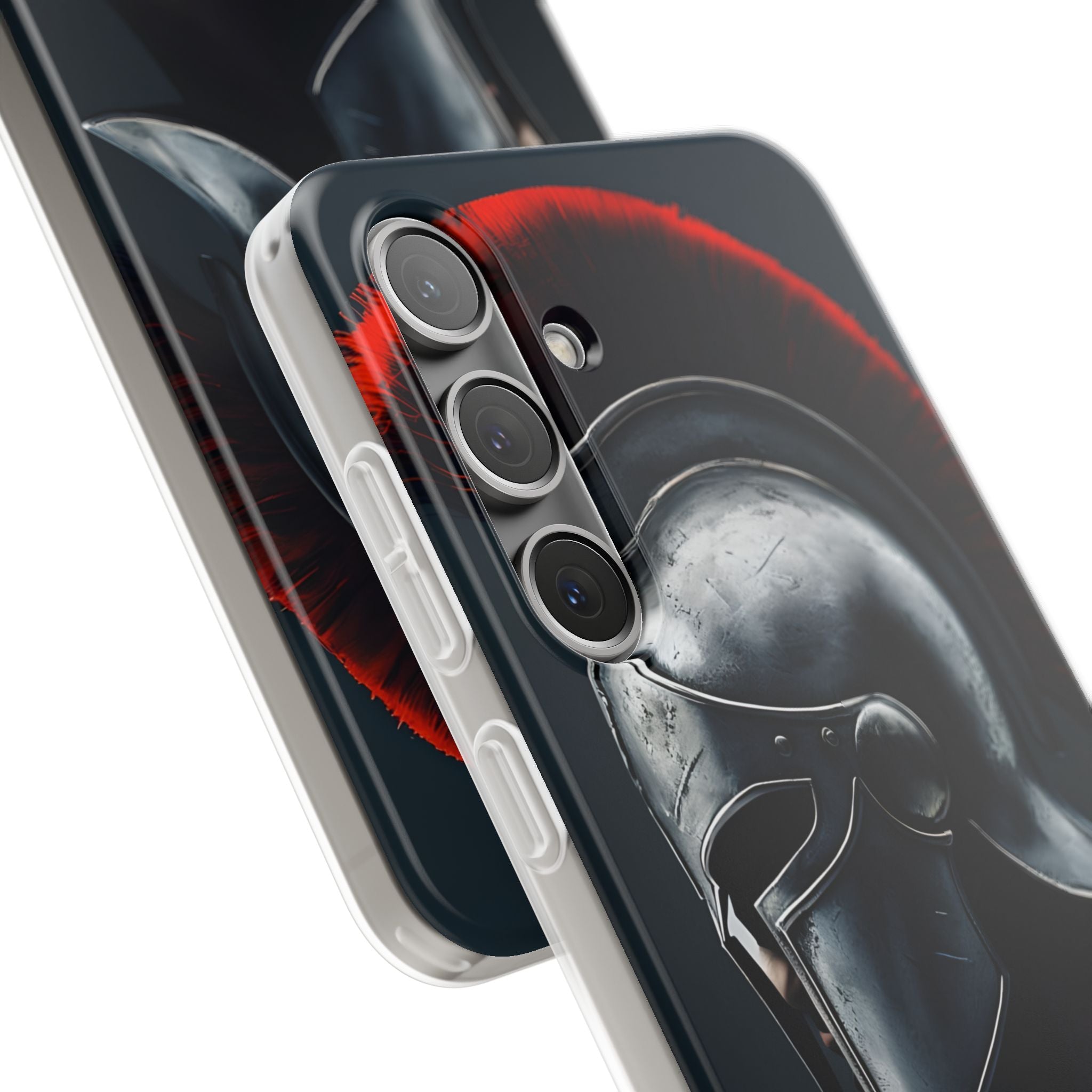 Silver Centurion Samsung S24 Plus Case - Soft