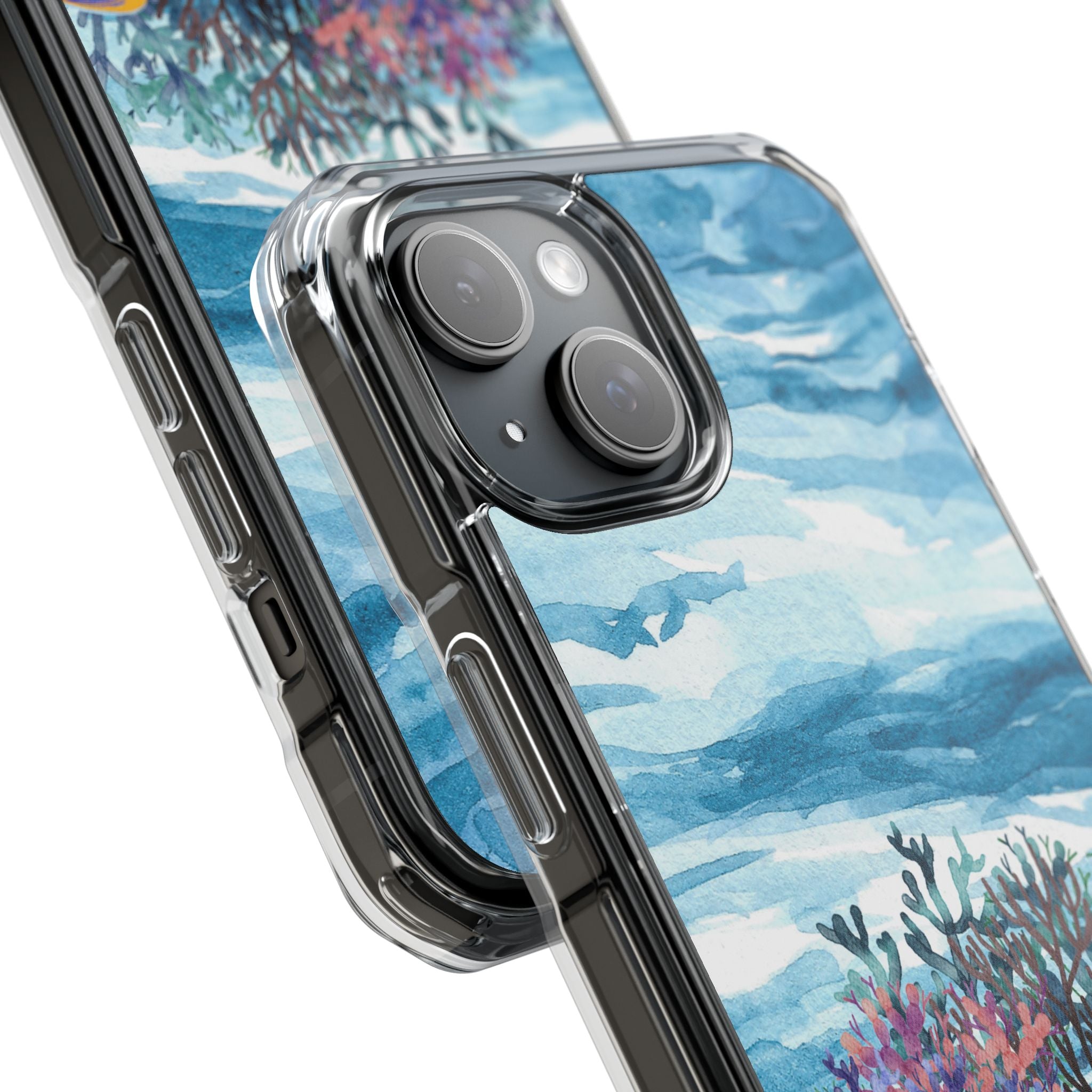 Aquatic Life Watercolors iPhone Case - Impact