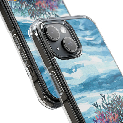 Aquatic Life Watercolors iPhone Case - Impact