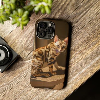 Bengal Cat - Protective Phone Case