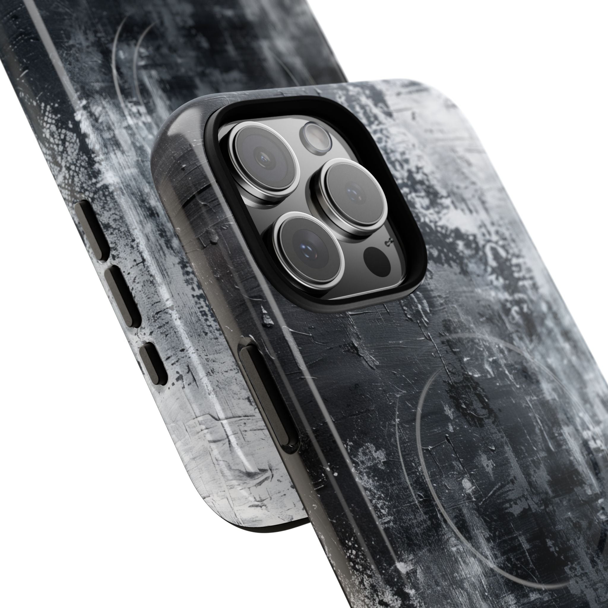 Textured Blackscape iPhone 16 Pro Max Case - Tough+