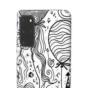 Whimsical Festivity | Slim Phone Case for Samsung