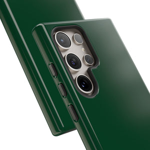 Deep Forest Green Minimalist Serenity - For Samsung S24