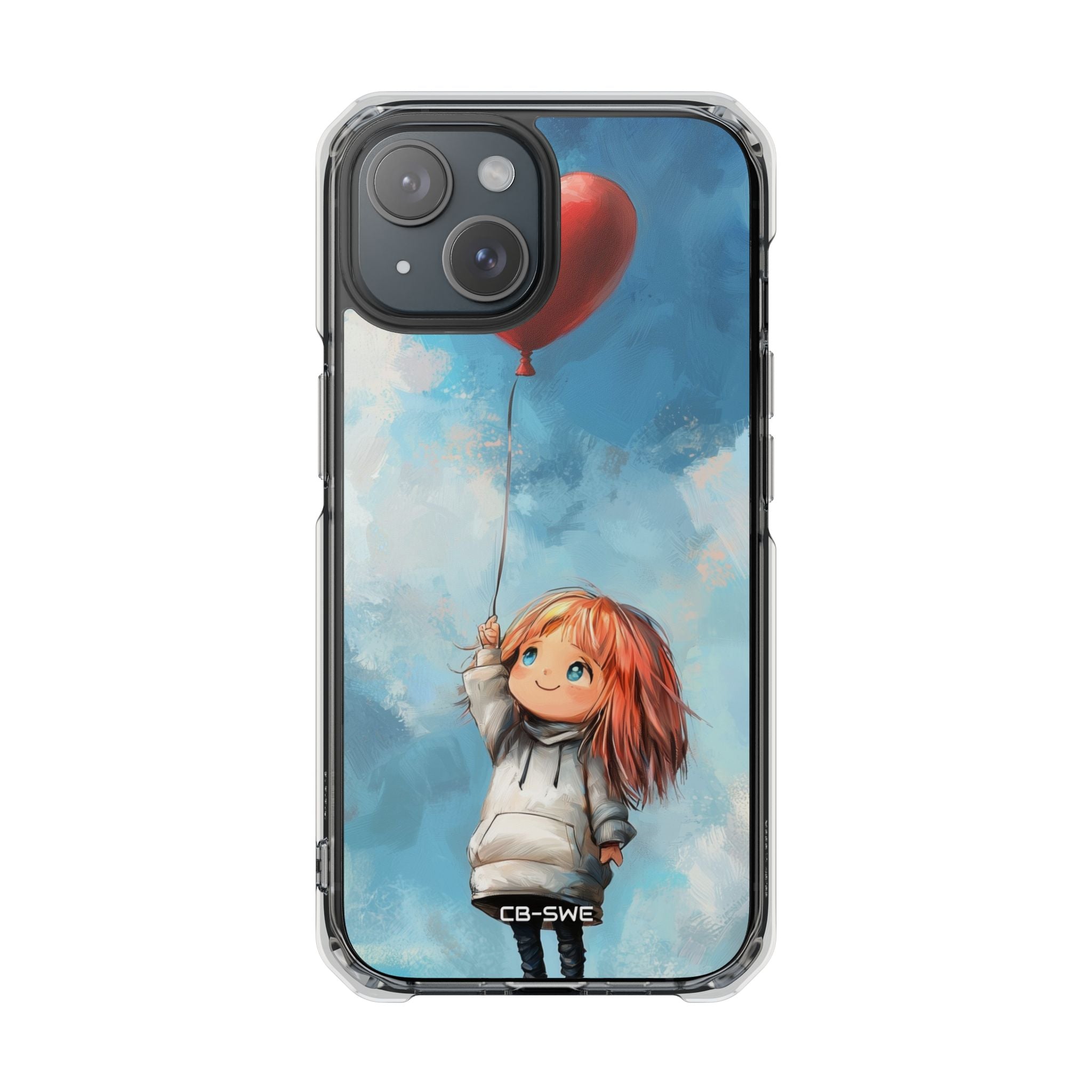 Joyful Girl Reaches iPhone Case - Impact