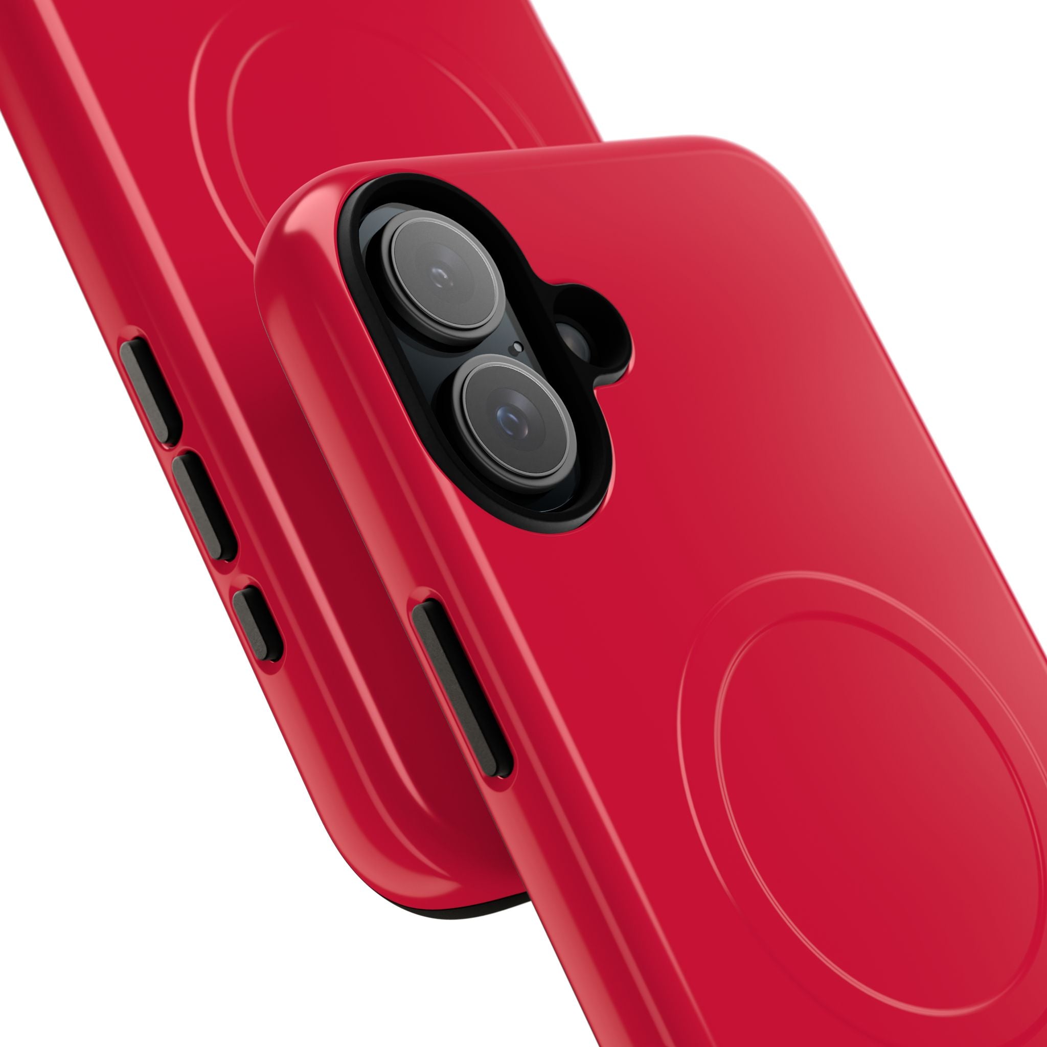 Crimson Red - Tough + MagSafe® iPhone 16 Phone Case