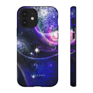 Space Background iPhone case (Protective) - Protective Phone Case