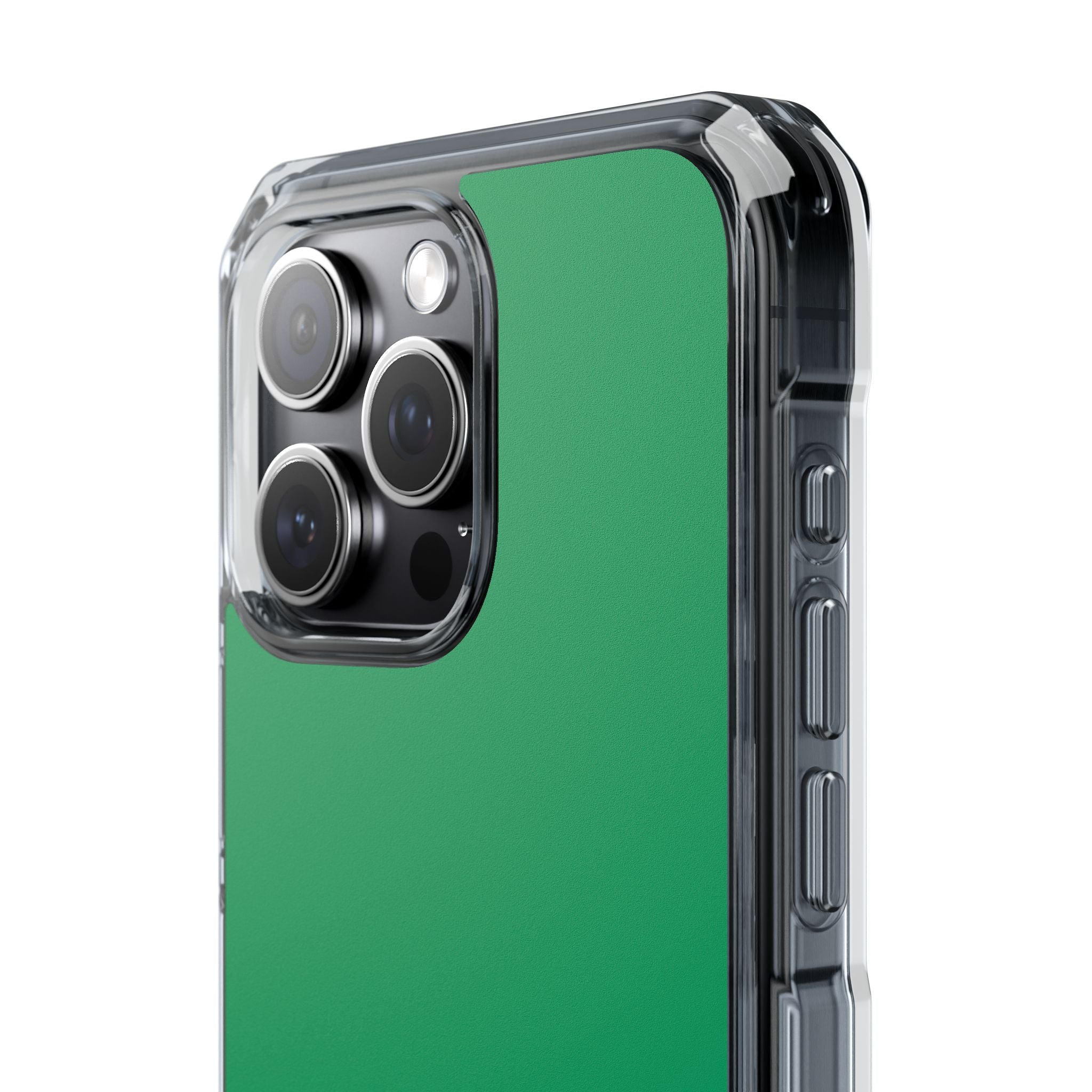 Shamrock Green - Clear Impact Case for iPhone