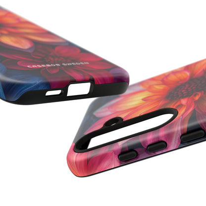 Fiery Bloom Harmony Samsung S24 - Tough Phone Case