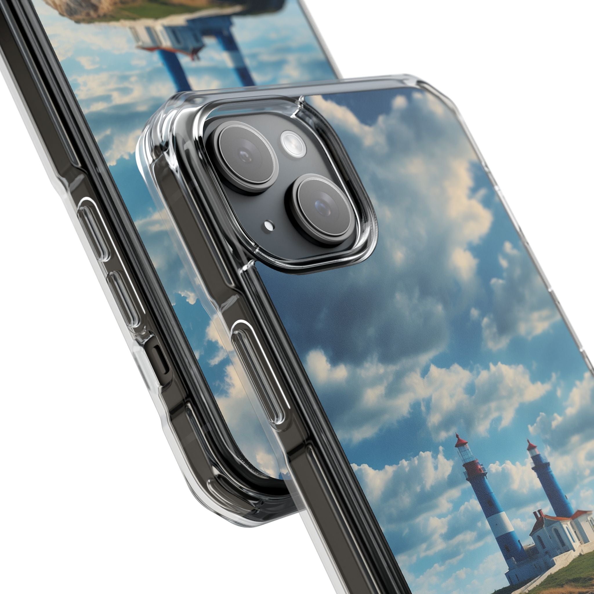 Lighthouse Guards Waves iPhone Case - Impact