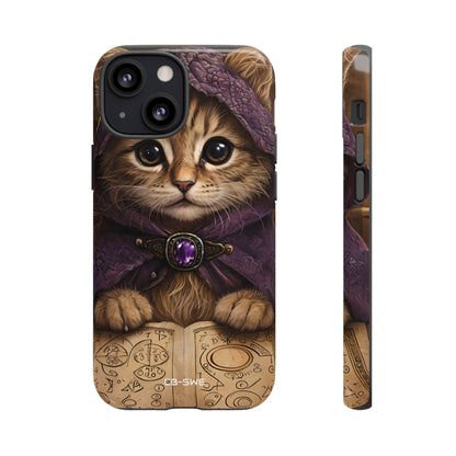 Mystical Wizard Cat - iPhone Case