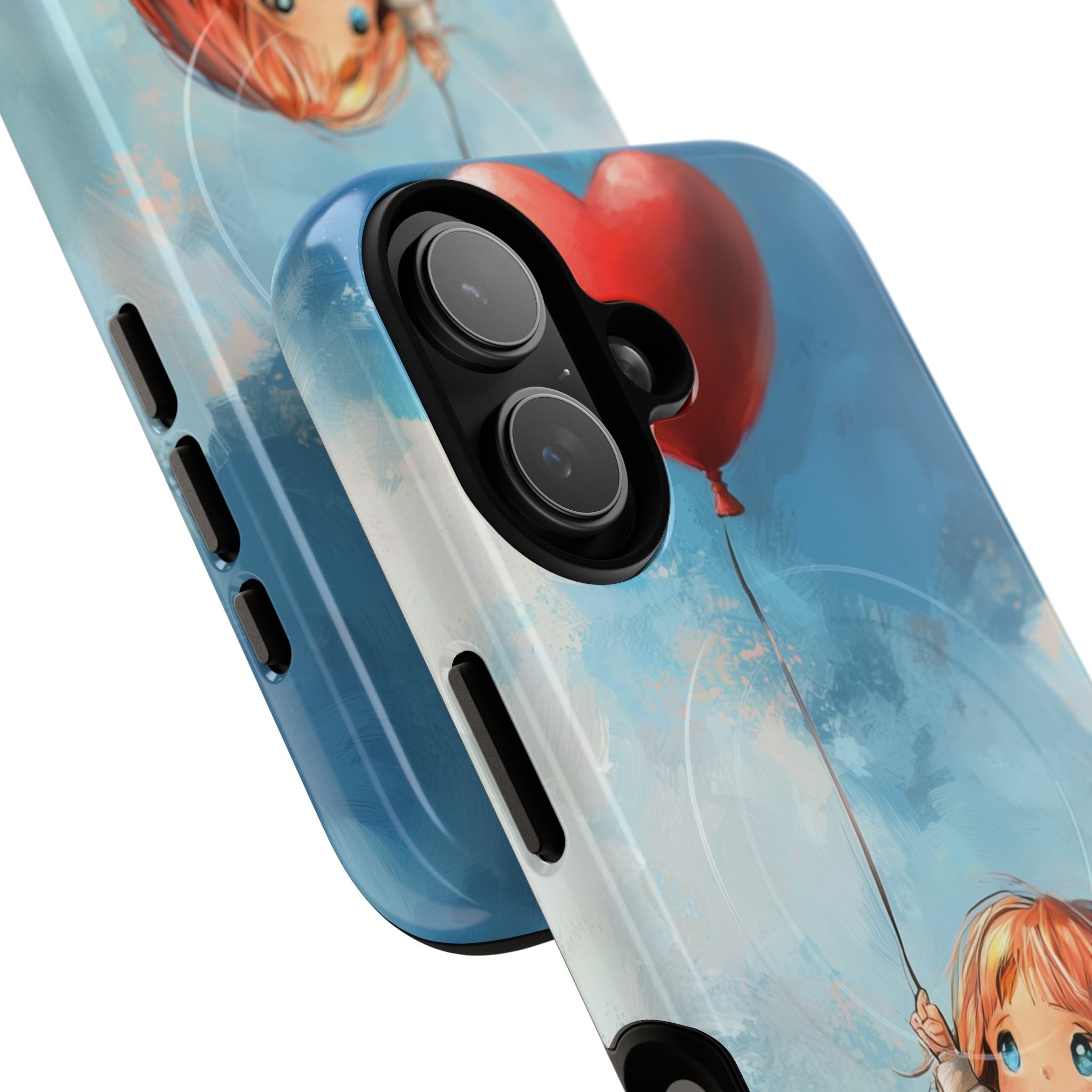 Heart Balloon Whimsy iPhone 17 Case - Tough+