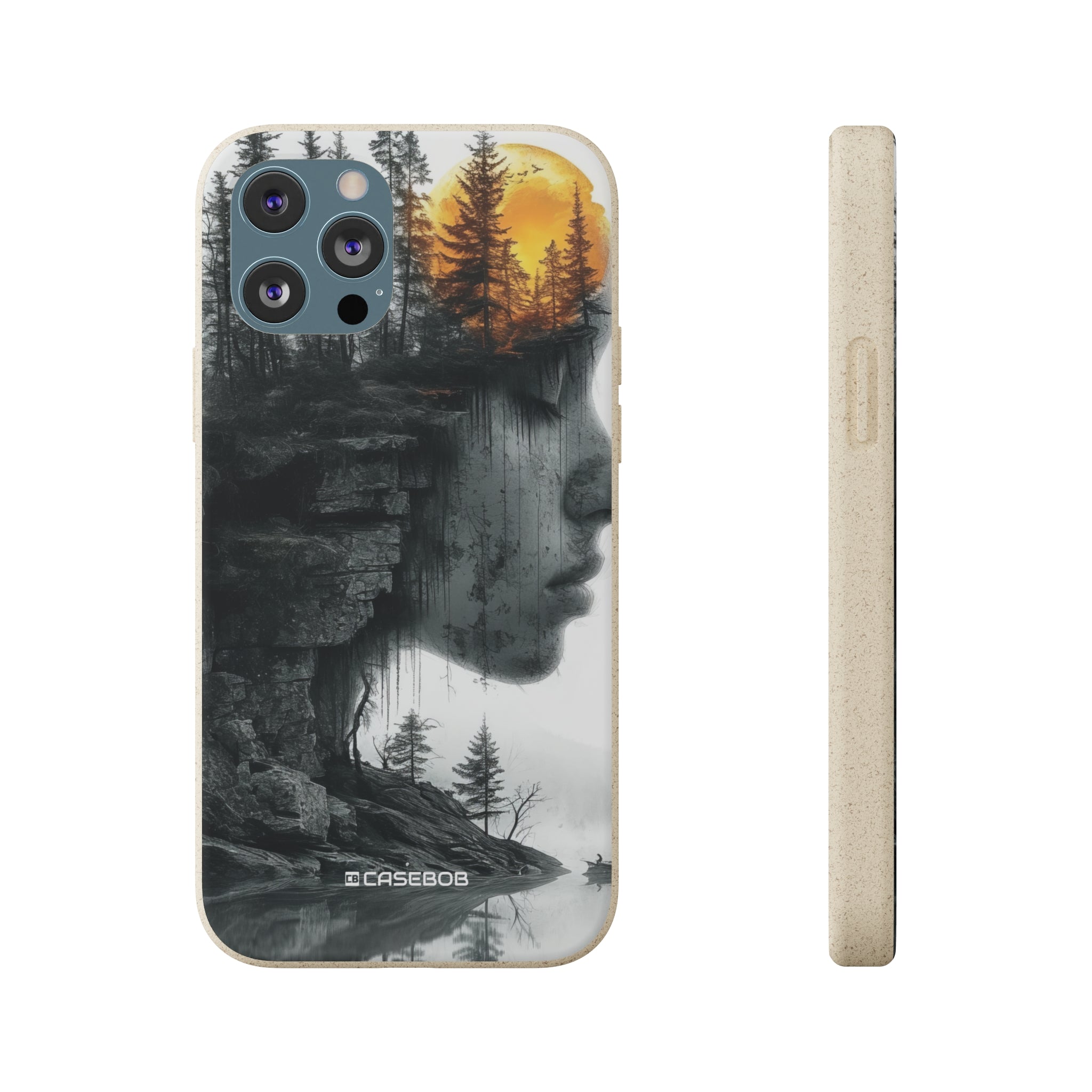 Nature's Reflection | Biodegradable Phone Case