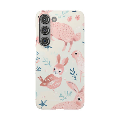 Pastel Whimsical Nature - Slim Samsung S23 Phone Case