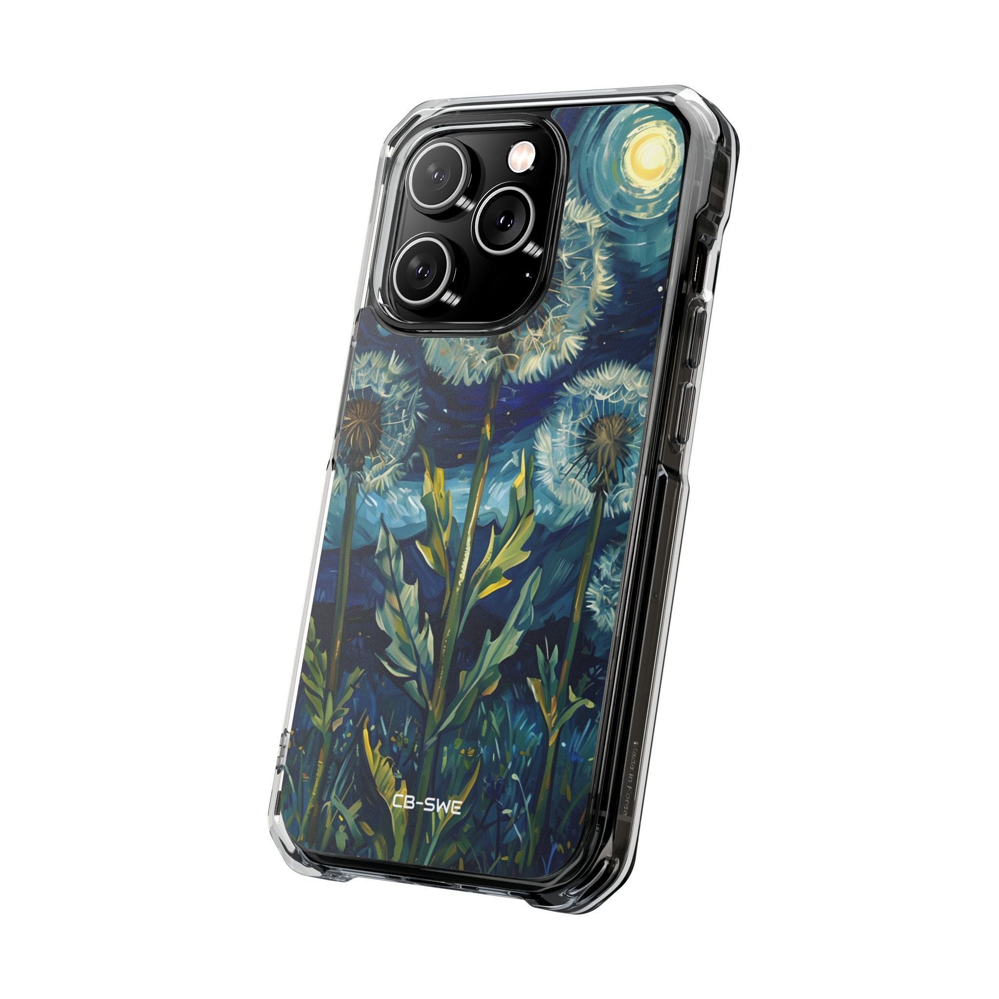 Dandelions Under Starlight iPhone Case - Impact