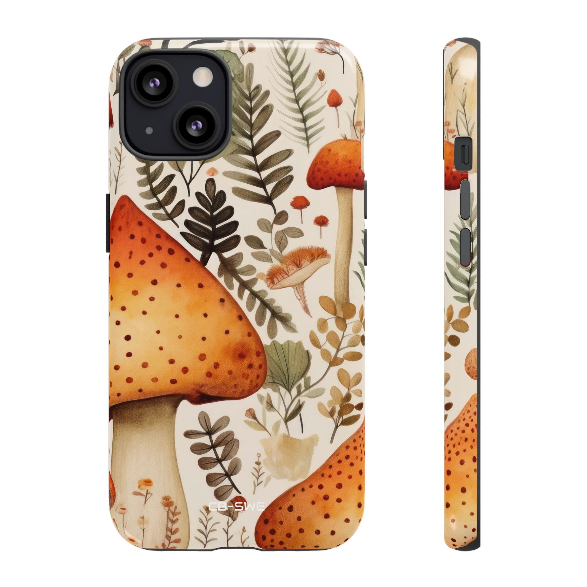 Mushrooms Sprout Cheerfully - iPhone Case