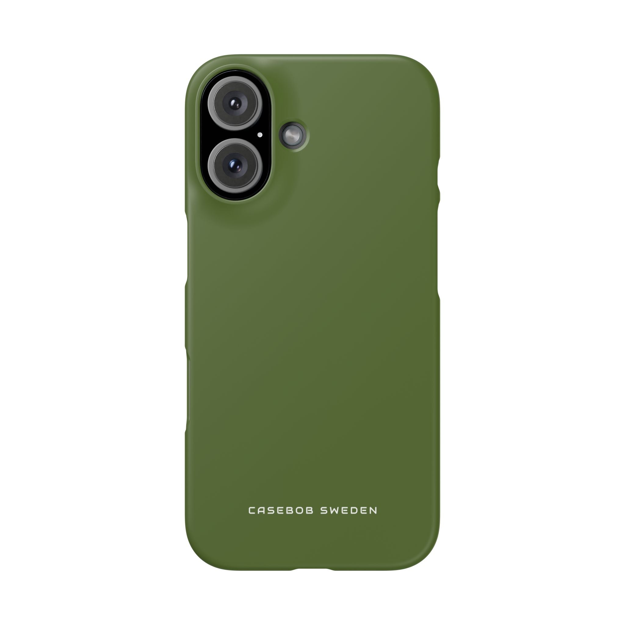 Dark Olive Green iPhone 16 - Slim Phone Case