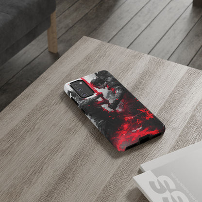 Crimson Blade Clash - Samsung Case