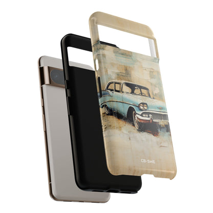Vintage Car Collage - Google Pixel Case