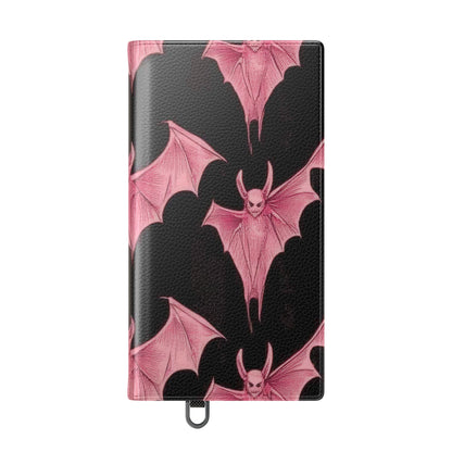 Pink Batwave - Samsung S24 Ultra Case - Wallet