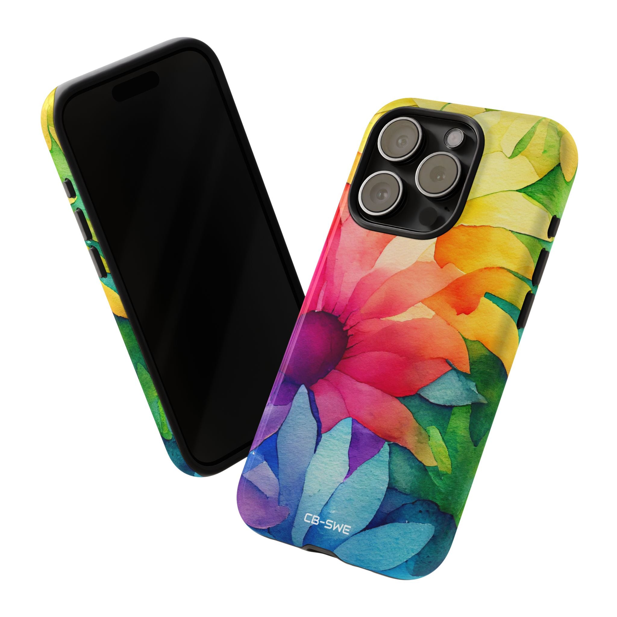 Vibrant Floral Symphony - iPhone Case