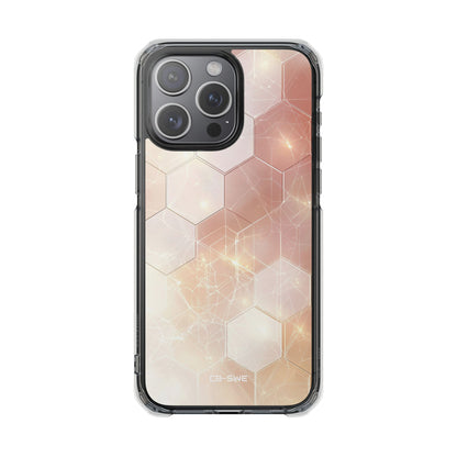 Hexagons Reflect Light iPhone Case - Impact