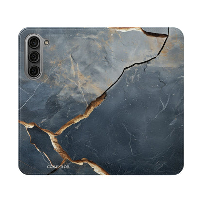 Copper Crackscape - Samsung S23+ Case - Wallet