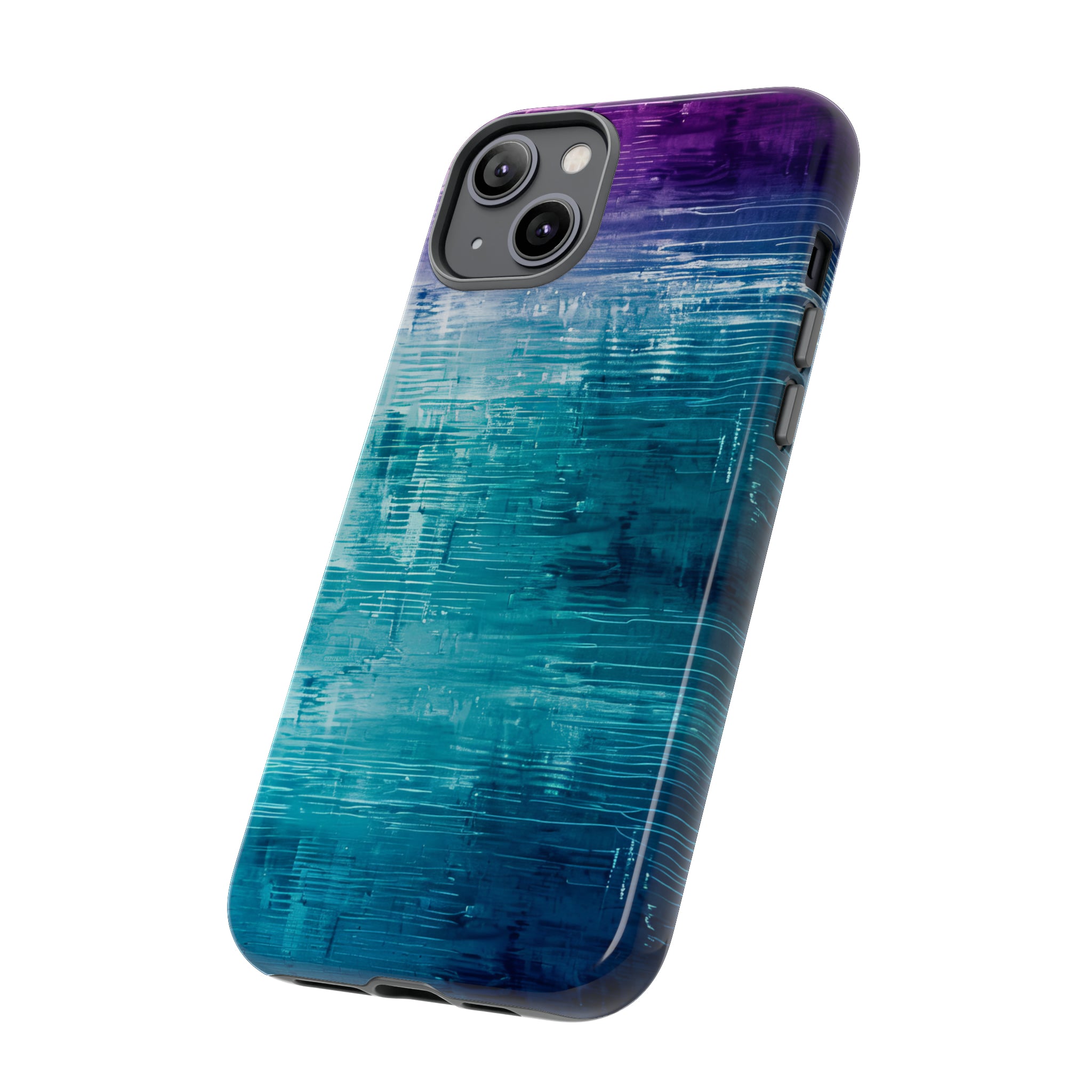 AI Fusion: Metallic Gradient - Protective Phone Case