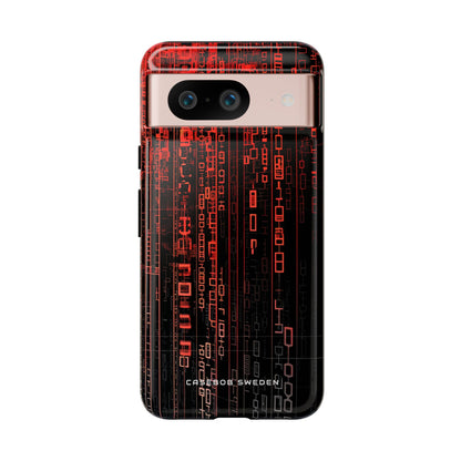 Gradient Cyberflux Network Google Pixel 8 - Tough Phone Case