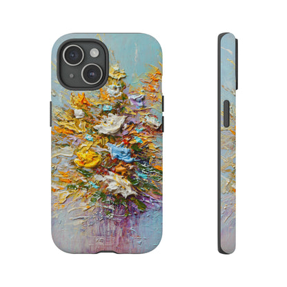 Oil painting - Bouquet of Flowers - Protective Phone Case