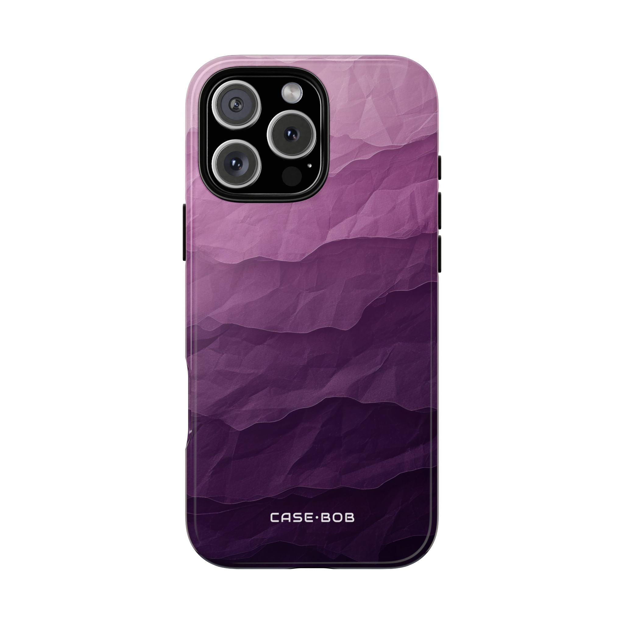 Purple Wave Layers iPhone 16 Pro Max Case - Tough