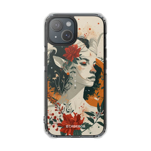 Faun Enchantment - Phone Case for iPhone (Clear Impact - Magnetic)