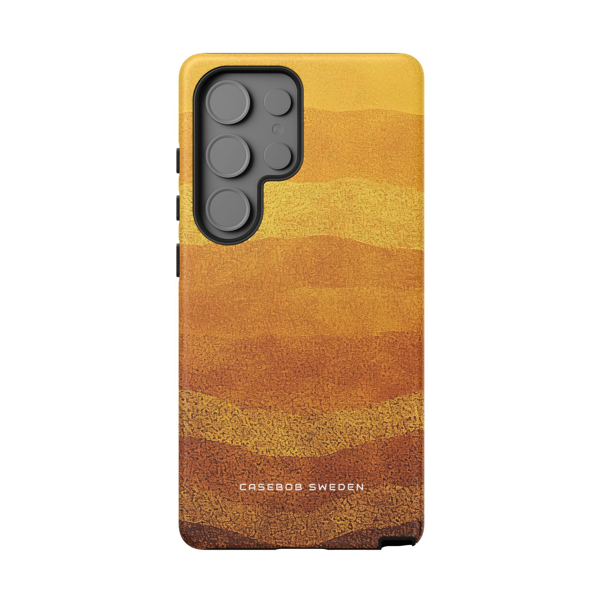 Golden Horizon Waves Samsung S25 - Tough Phone Case