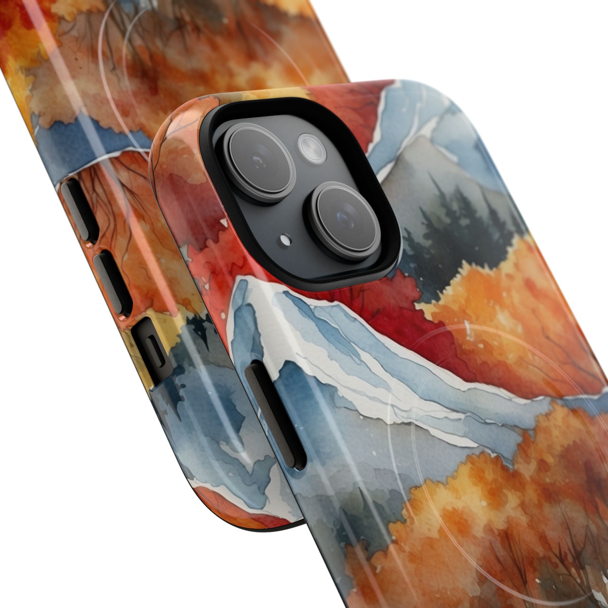 Snowcap Radiance iPhone 15 Case - Tough+