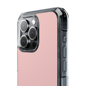 Rose Quartz F7CAC9 | Phone Case for iPhone (Clear Impact Case - Magnetic)