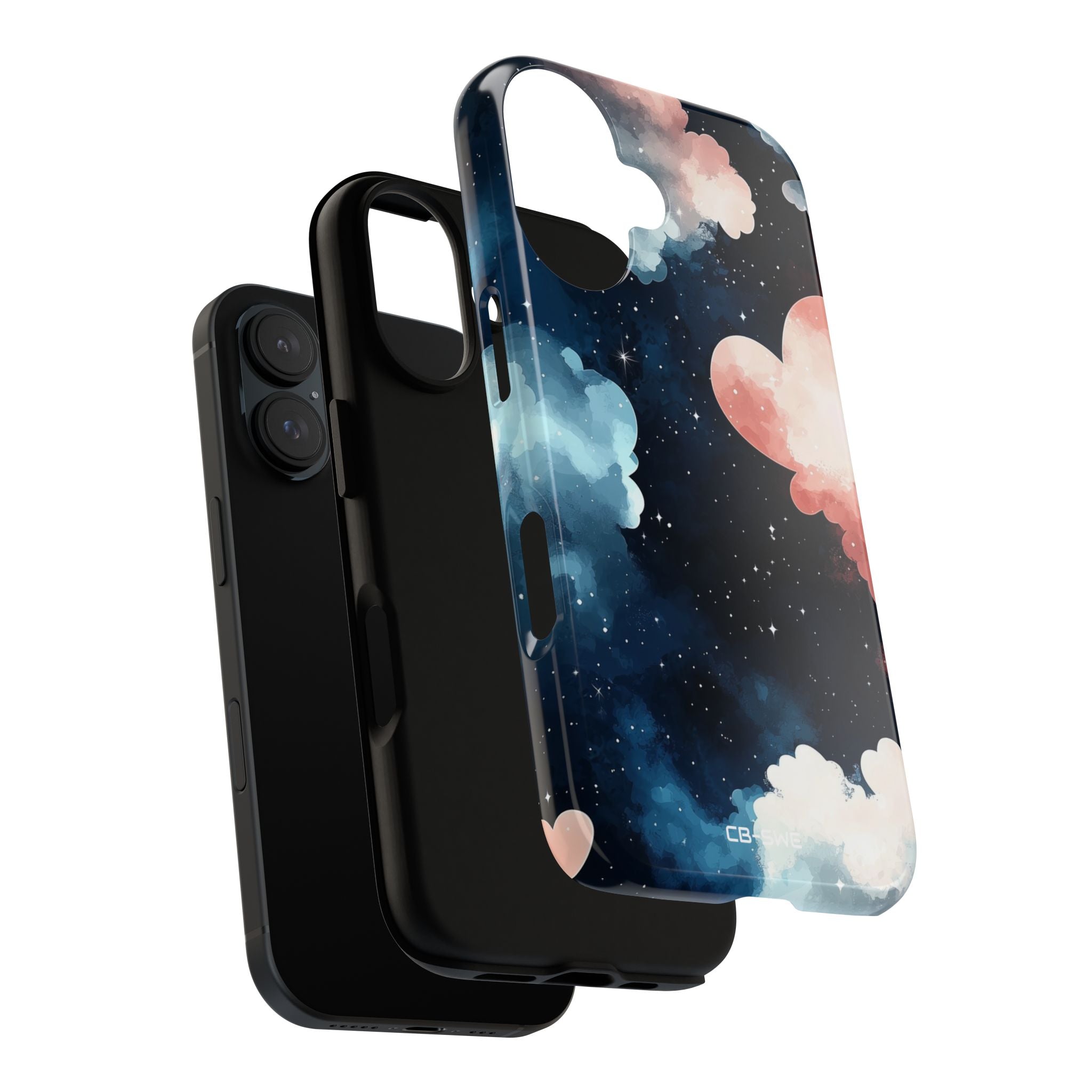Hearts Float Dreamily - iPhone Case