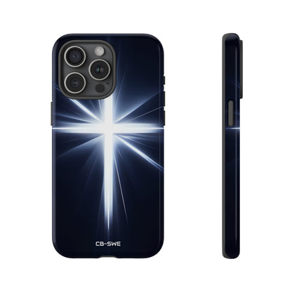 Luminous Cross Radiance - iPhone Case