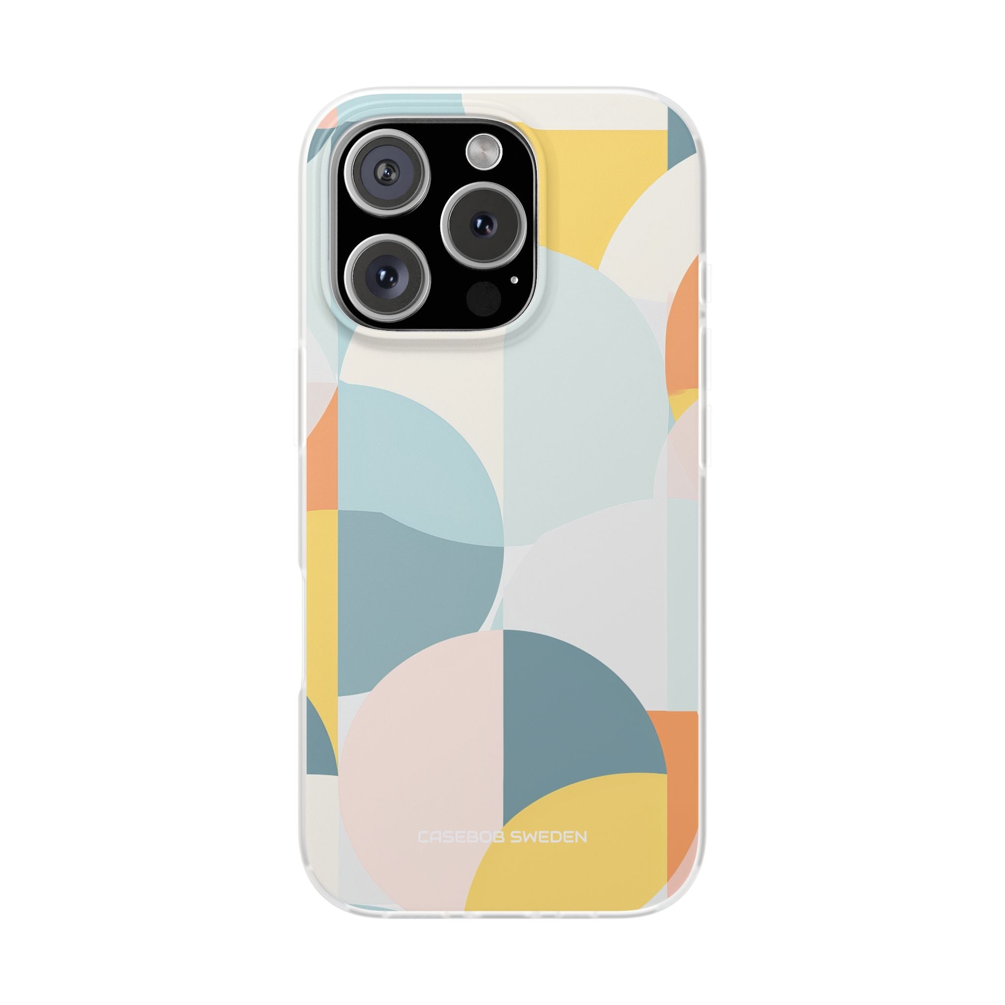 Abstract Geometric Calm - Flexi iPhone 16 Phone Case