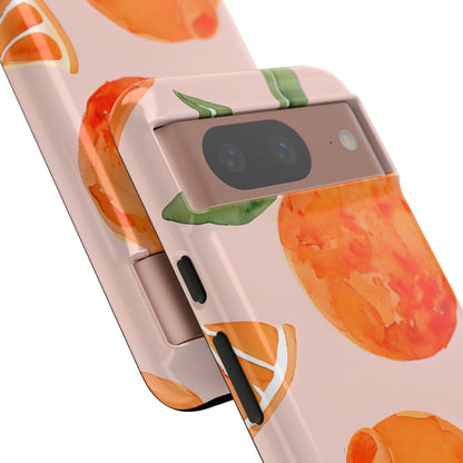 Summer Oranges Whimsy - Google Pixel Case