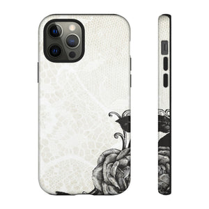 Rosett Gothic Flower - Protective Phone Case