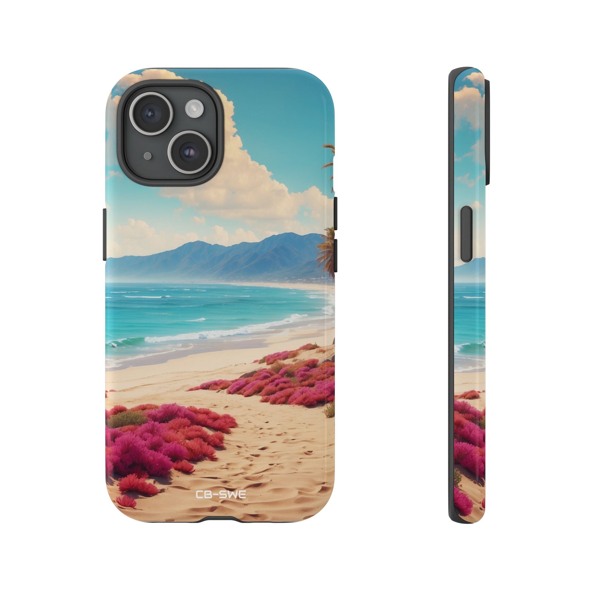 Footprints Trace Sand - iPhone Case