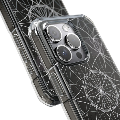 Symmetric Line Bloom iPhone 15 - Impact Clear+