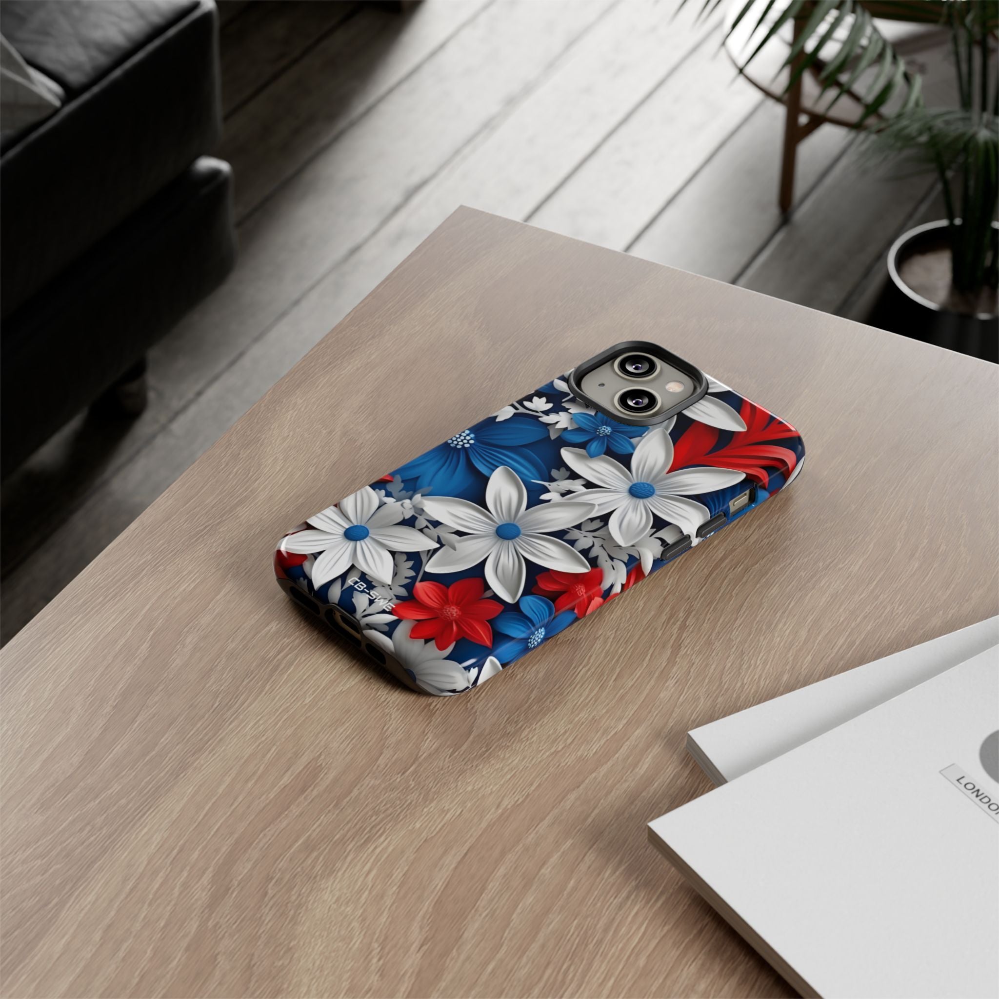 Floral Sculpture Blooms - iPhone Case